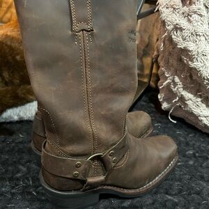 Harley-Davidson Tan Leather Boots